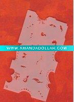 Wholesale airbrush stencils for nail art , nail care , nail beauty