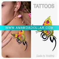 Butterfly Temporary Body Tattoo (WF-6055)