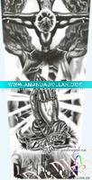 Wholesale Cool Fashion Tattoo Sleeve