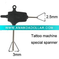Amphibious tattoo machine spanner(black)