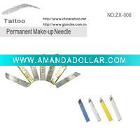 Permanent makeup blade