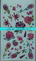 Wholesale flower tattoo sticker