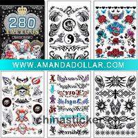 Wholesale 200 tribal tattoo sticker for man-ML-TS-E012a