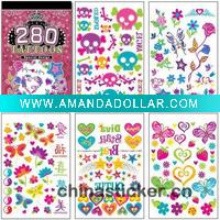 280 beautiful temporary tattoo sticker