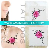 Wholesale Flower Temporary Tattoo Sticker (WF-6144)