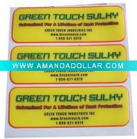 sticker label