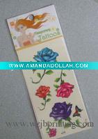 flower tattoo stickers