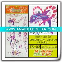 Wholesale girl non-toxic temporary tattoo sticker