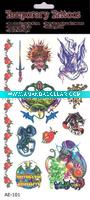 temporary tattoo sticker