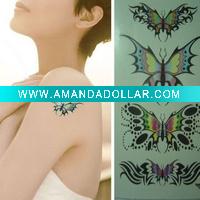 Wholesale 2011 newest butterfly arm tattoo (zy5-8012)