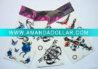 Wholesale promotional water transfer tattoo temporary sticker