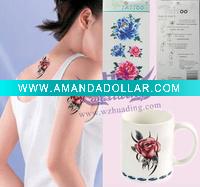 Glitter Non-toxic tattoos sticker
