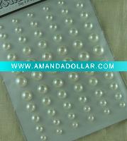 Decorative pearl sticker
