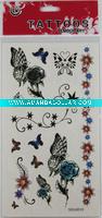 butterfly temporary tattoo sticker