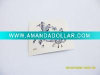 Wholesale beautiful blue butterfly temporary tattoo stencil