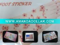 foot sticker