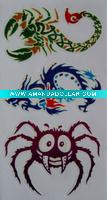 Wholesale High quality Tattoo Stickers ( promotional body sticker )