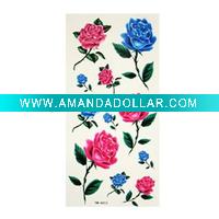 High-quality rose temporary tattoo sticker