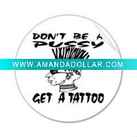 Wholesale Hihg-quality round temporary tattoo sticker