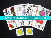 Wholesale Hihg-quality round temporary tattoo sticker