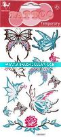 Wholesale High-quality and butterfly tattoo sticker