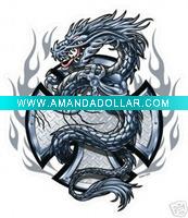 Wholesale Hihg-quality dragon body tattoo stickers
