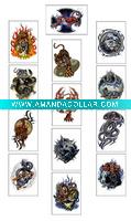 Beautiful tattoo stickers