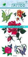 Wholesale Hihg-quality flower temporary tattoo
