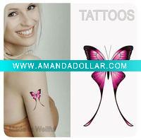 Wholesale Butterfly Temporary Tattoo (WF-6033)