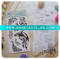 Wholesale Fish Tattoo Sticker (WF-6064)