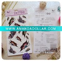 Wholesale Butterfly Water Transfer Temporary Tattoo (WF-6088)