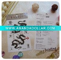 Wholesale Dragon Water Transfer Tattoo (WF-6070)