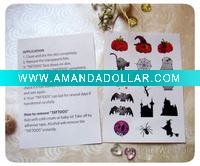 Wholesale Halloween Body Tattoo Sticker (WF-6124)