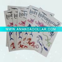 Wholesale Water transfer tattoo body stiker printing