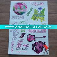 water transfer tattoo sticker