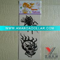 glitter temporary tattoo sticker