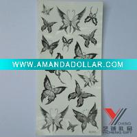 butterfly tattoo sticker