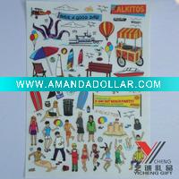 Wholesale body sticker, water transfer tattoo sticker