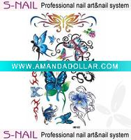 water transfer tattoo sticker