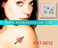 Wholesale butterfly temporary tattoo sticker for gift