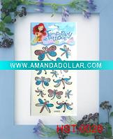 Wholesale newest type flower body tattoo sticker for gift