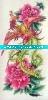 Wholesale non-toxic flower tattoo sticker