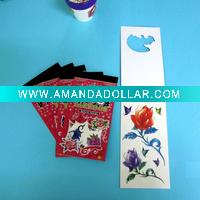 Wholesale Lady Fashion Body Temporary Tattoo Sticker
