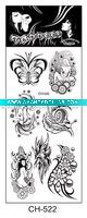 Wholesale Top fashion lady body temporary tattoo sticker