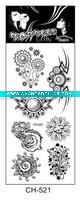 Wholesale Top fashion lady body tattoo sticker