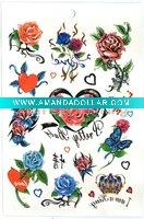 Wholesale Flower Tatoo sticker