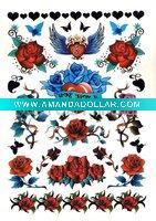 Wholesale Flower Tattoo Sticker