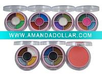 Wholesale Cosmetics blusher & 5 colors' eyeshadow