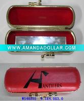 Wholesale new and fashion PU lipstick case / box /package