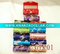 Wholesale cosmetic lipstick case, silk cosmetic case, customized lipstick case, factory supplying directly